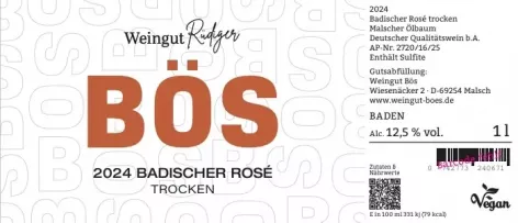 Rose trocken 2024
